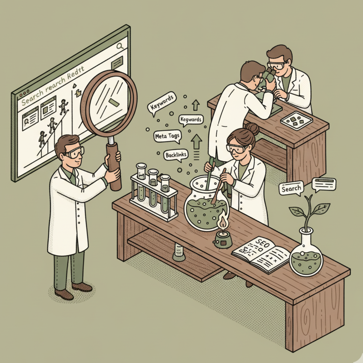 Brand Marketing - Scientists building brand stories together